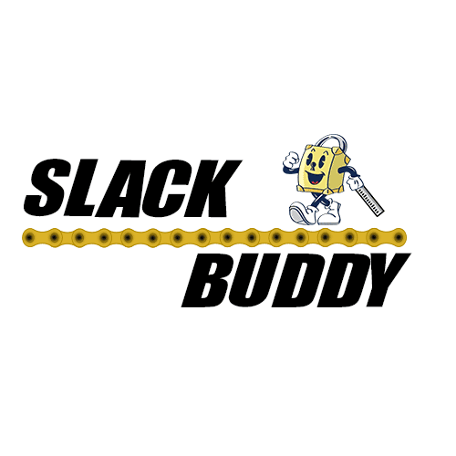 SlackBuddy Logo - Motocross Chain Tension Gauge